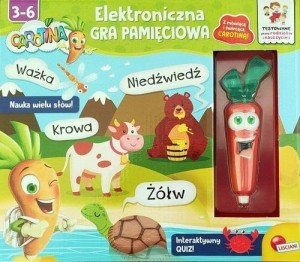 CAROTINA - ELEKTRONICZNA GRA PAMIĘCIOWA, LISCIANI