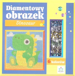 DIAMENTOWY OBRAZEK. DINOZAUR, PRACA ZBIOROWA