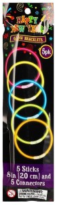 BRANSOLETKA FLUORESCENCYJNA 5SZT