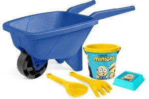 MINIONS TACZKA Z KOMPLETEM DO PIASKU, WADER