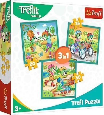 Puzzle 3w1 Poznaj Trefliki TREFL, Trefl