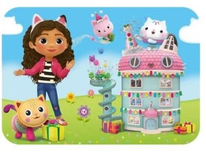 PUZZLE DREWNIANE 24 GABBY I PRZYJACIELE TREFL
