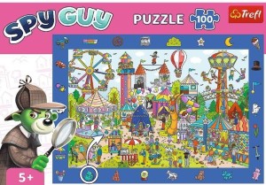PUZZLE 100 OBSERWACYJNE - SPY GUY MIASTECZKO TREFL