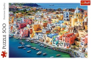 PUZZLE 500 PROCIDA, KAMPANIA, WŁOCHY TREFL, TREFL