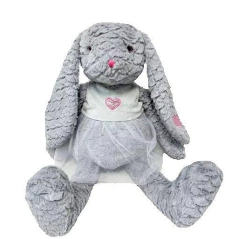 Króliczka Rózia 32cm szara, Tulilo
