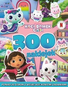KOCI DOMEK GABI. 300 NAKLEJEK TREFL