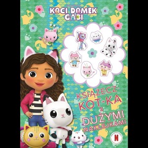KOCI DOMEK GABI. KSIĄŻECZ-KOT-KA Z NAKLEJKAMITREFL
