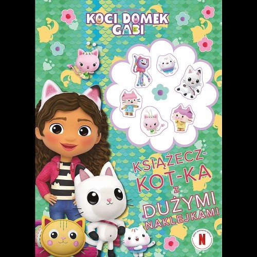 Koci Domek Gabi. Książecz-kot-ka z naklejkamiTREFL