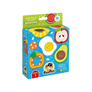 CZUCZU MOJE PUZZLE Z DZIURKĄ JEDZENIE 12M+