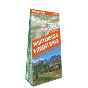 TREKKING MAP GÓRY CZARNOGÓRY1:65 000 LAM W.2024