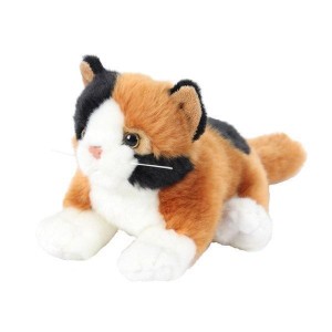 KOT LEŻĄCY BRĄZOWY 30CM, BEPPE