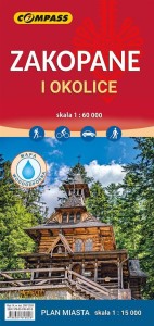 MAPA - ZAKOPANE OKOLICE 1:60 000 LAM