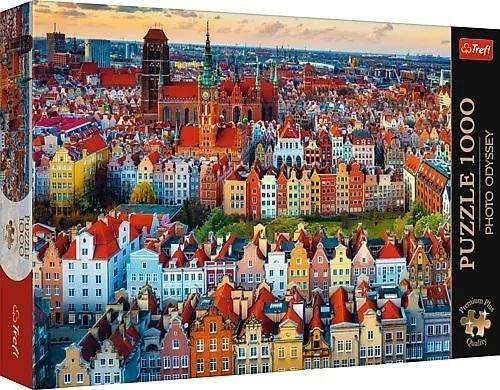 Puzzle 1000 Widok na Gdańsk, Polska TREFL, Trefl