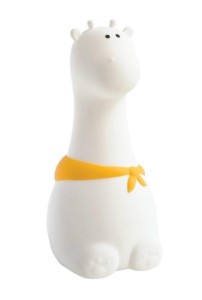 ŻYRAFA LAMPKA SILIKONOWA BIAŁA, RABBIT & FRIENDS