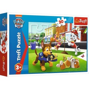 PUZZLE 30 PIESKI W AKCJI TREFL, TREFL