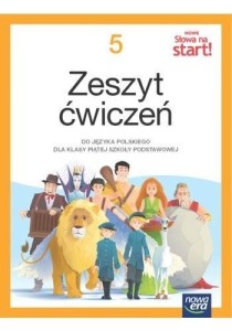 J.POLSKI SP 5 NOWE SŁOWA NA START NEON ĆW W.2024