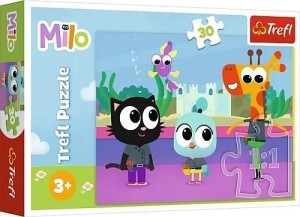 PUZZLE 30 KOTEK MILO TREFL, TREFL