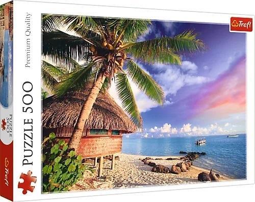 Puzzle 500 Wyspa Bora-Bora TREFL, Trefl