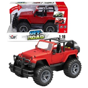 JEEP CZERWONY NA BATERIE, ASKATO