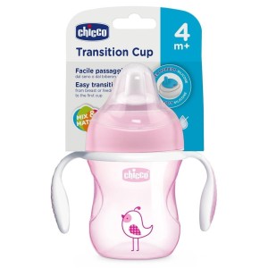 KUBEK TRENINGOWY Z MIĘKKIM USTNIKIEM 200ML RÓŻOWY