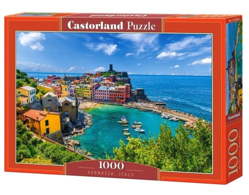 Puzzle 1000 Vernazza, Italy CASTOR, Castorland