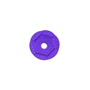 CEKINY 6MM 10G MATOWE FIOLETOWY