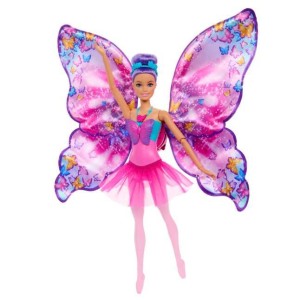 BARBIE MOTYLKOWA BALETNICA LALKA 2W1 Z TRANSFORM..