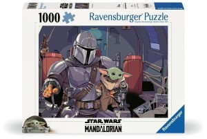 PUZZLE 1000 STAR WARS MANDALORIAN, RAVENSBURGER