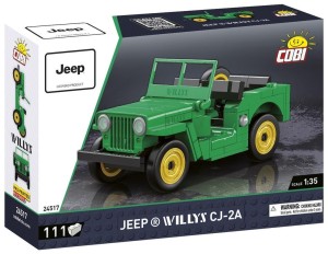 JEEP WILLYS CJ-2A ZIELONY, COBI