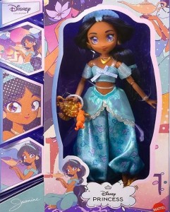 DISNEY COLLECTOR LALKA DŻASMINA MANGA, MATTEL