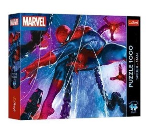 PUZZLE 1000 SPIDERMAN SIEĆ PRZYGÓD TREFL, TREFL