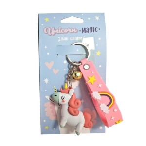 BRELOCZEK Z ZAWIESZKĄ 3D MAGIA JEDNOROŻCA