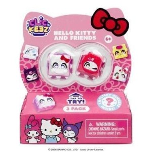 HELLO KITTY & FRIENDS CLICKKEEZ 3SZT