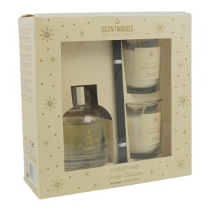 ZESTAW 2X ŚWIECZKA Z DYFUZOREM VANILLA OAK