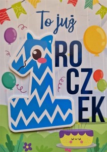 KARNET ROCZEK CHŁOPIEC