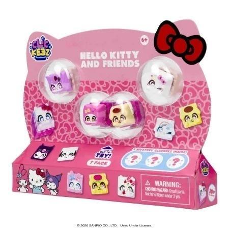 Hello Kitty & Friends ClickKeez 7szt