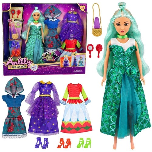 Lalka Anlily Weird z przebraniami fantasy