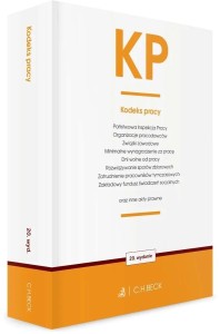 KP. KODEKS PRACY ORAZ USTAWY TOWARZYSZĄCE W.20