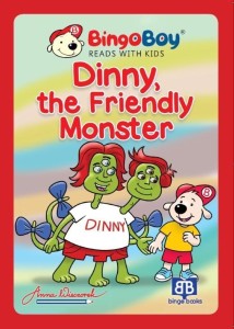 DINNY, THE FRIENDLY MONSTER, ANNA WIECZOREK