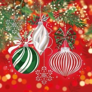 KARNET KW BOŻE NARODZENIE - CHRISTMAS ORNAMENTS