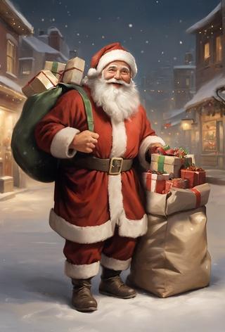 Karnet Boże Narodzenie - Christmas Eve