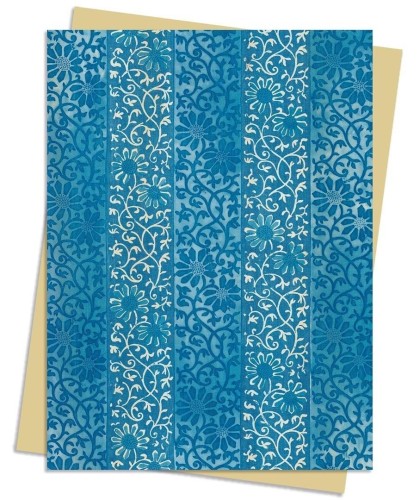 Karnet B6 Stripe Twill William Morris Gallery