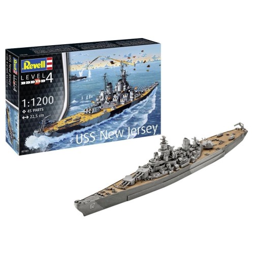 Statek 1/1200 /05183/ Uss New Jersey