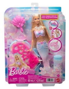 BARBIE BĄBELKOWA SYRENKA, MATTEL