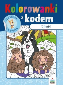 KOLOROWANKI Z KODEM. PIESKI