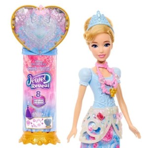 DISNEY PRINCESS JEWEL REVEAL LALKA KOPCIUSZEK