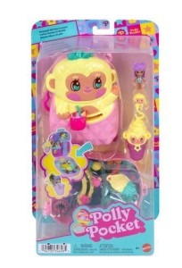 POLLY POCKET ANANASOWA MAŁPKA, MATTEL