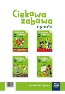 PAKIET: CIEKAWA ZABAWA. 5-LATKI. ZESTAW KART PRACY