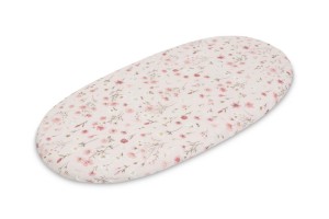 PRZEŚCIERADŁO DO WÓZKA BAWEŁNA BLOOM PINK 35X75