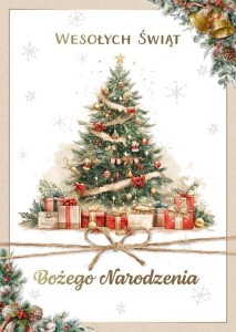 KARNET BOŻE NARODZENIE